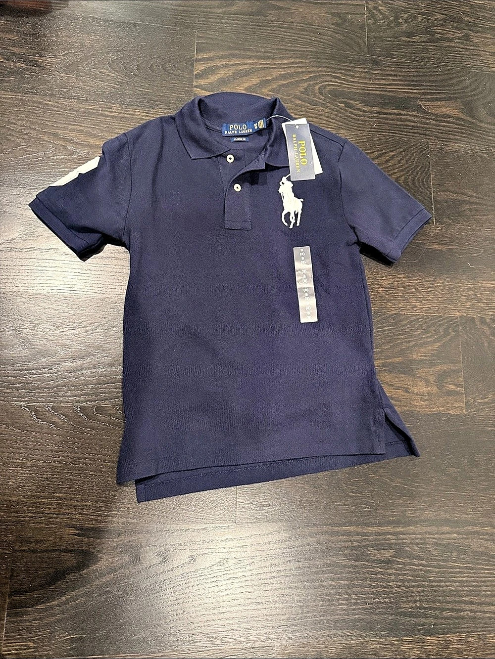 Polo Ralph Lauren Classic Fit Polo in Blue Small kids